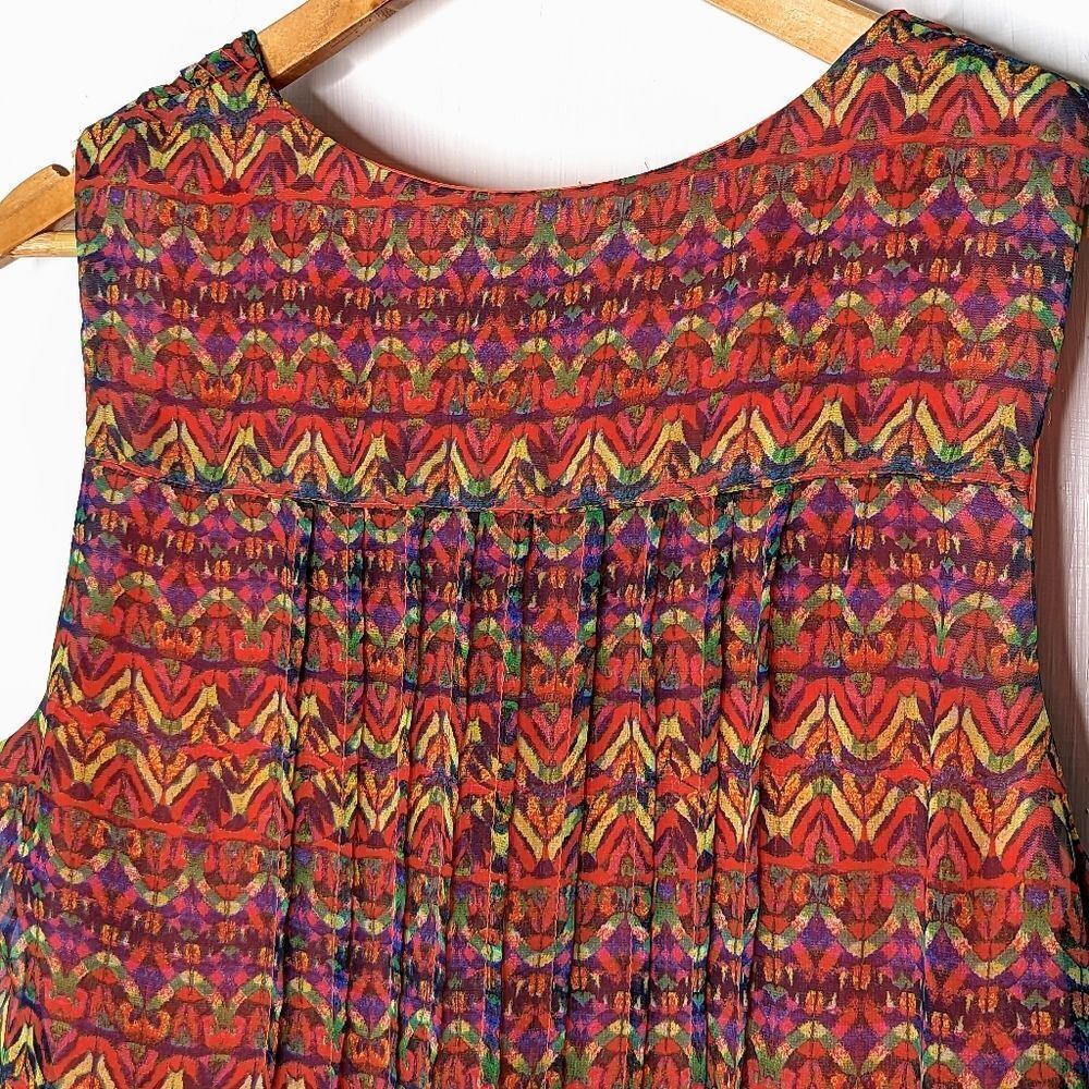 Rabbit Rabbit Rabbit Abstract Ombre Orange Red Pl… - image 6